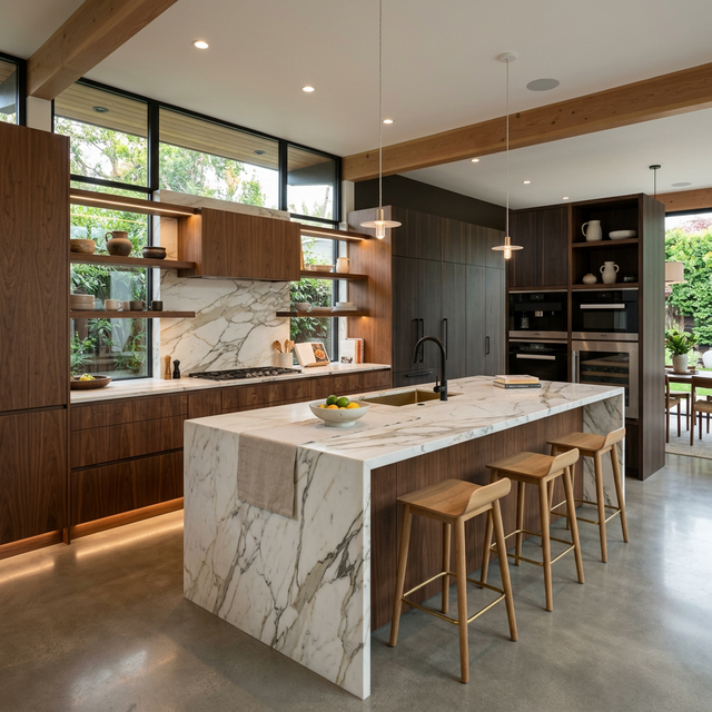 Modern Wood Kitchen